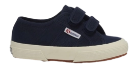 Baskets Superga Kids 2750 Cotjstrap Class Blue Navy