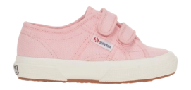 Superga Kids 2750 Cotjstrap Class Pink Tickled-Favorio 24