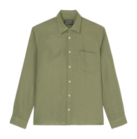 Hemd Marc O'Polo M23742842318 Herren Olive