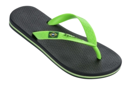 Slipper Ipanema Kids Classic Brasil Black/Green