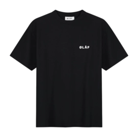 T-Shirt Olaf Hussein Homme Garden Black
