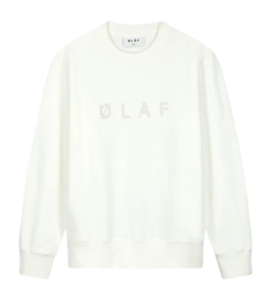 Pull Olaf Hussein Homme Cross Stitch White