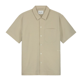 Chemise Olaf Hussein Men Seersucker Cement