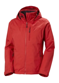 Jacke Helly Hansen Crew Hooded Midlayer Jacket 2.0 Damen Red