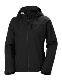 Jacke Helly Hansen Crew Hooded Midlayer Jacket 2.0 Damen Black