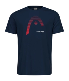 Tennisshirt HEAD CLUB CARL Herren Dark Blue 2024