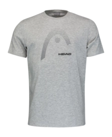 Tennisshirt HEAD Men CLUB CARL Grey Melange 2024