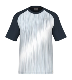 Tennisshirt HEAD Men Performance Navy Print