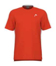 Tennisshirt HEAD Men Slice Orange Alert