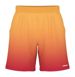 Tennisbroek HEAD Men Power Shorts Banana Red