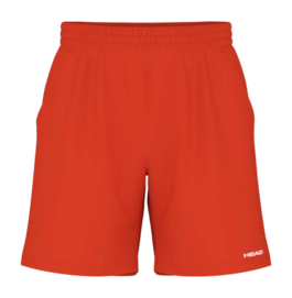 Tennisbroek HEAD Men Power Shorts Orange Alert