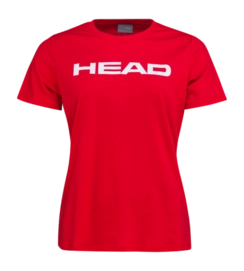 Tennisshirt HEAD Club Lucy Damen Red 2024