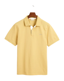 Poloshirt GANT Contrast Piqué Poloshirt Herren Dusty Yellow