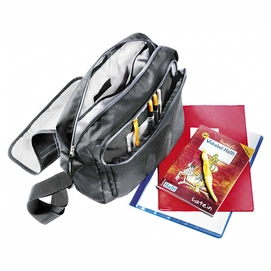 Schoudertas Deuter Attend Black Anthracite