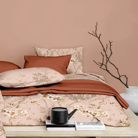 Dekbedovertrek Satin d'Or Naoki Copper Satijn