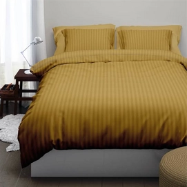 Dekbedovertrek Satin d'Or Streep Gold Satijn