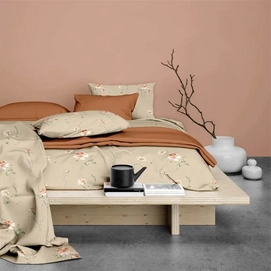 Dekbedovertrek Satin d'Or Zabina Beige Satijn