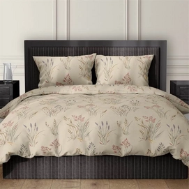 Dekbedovertrek Romanette Farini Beige Katoen