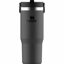 Thermosbeker Stanley The IceFlow Flip Straw Charcoal 0,89L