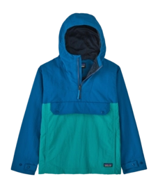 Veste Patagonia Enfant Isthmus Anorak Subtidal Blue