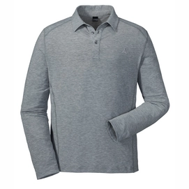 Poloshirt Schöffel Longsleeve Dover1 Silver Filigree Herren