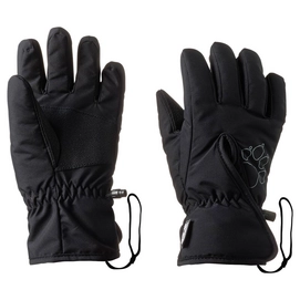 Handschuhe Jack Wolfskin Easy Entry Glove Black Kinder