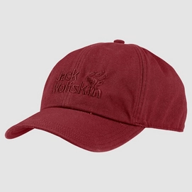 Pet Jack Wolfskin Baseball Cap Red Maroon