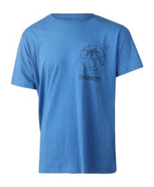 T-Shirt Brunotti Homme Axle-Neppy Nasa Blue