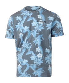 T-Shirt Brunotti Helicon-AO Herren Flower Blue