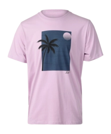 T-Shirt Brunotti Men Palm-Sunset Orchid '24