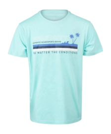 T-Shirt Brunotti Homme Leeway Aruba Blue
