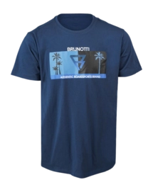 T-Shirt Brunotti Homme Leeway Night Blue