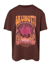 T-shirt Brunotti Femme Vieve Chocolate