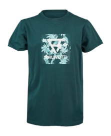 T-Shirt Brunotti Boys Jahny-Logosquare Fuel Green 24