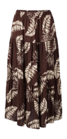 Jupe Brunotti Femme Romy-Palm Skirt Summer Palm Big Chocolate