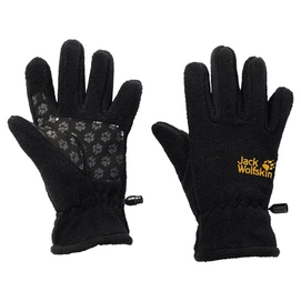 Handschuhe Jack Wolfskin Fleece Glove Black Kinder-Größe 140