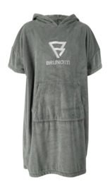 Poncho Brunotti Unisexe Poncho-Solidsex Vintage Green
