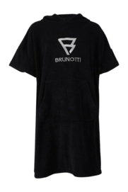 Poncho Brunotti Unisexe Poncho-Solidsex Black