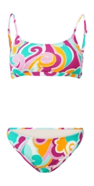 Bikini Brunotti Women Cruzin-Swirl Swirl Multi Pink