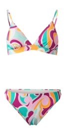 Bikini Brunotti Femme Alison-Swirl Swirl Multi Pink