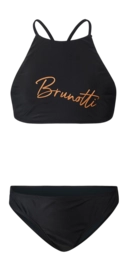 Maillot 2 Pièces Brunotti Fille Marina Black