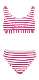 Bikini Brunotti Girls Lunina-YD Rib Stripe Pink '24