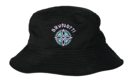 Fisherman's Hat Brunotti Unisex Buckey-Retro Pirate Black