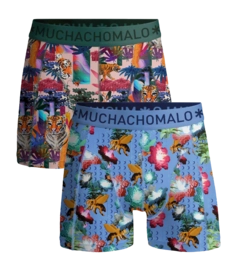 Boxershort Muchachomalo Boys Bricks Print Print ( 2-Pack )