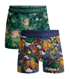 Boxer Muchachomalo Garçon Rio Print Print (Lot de 2)