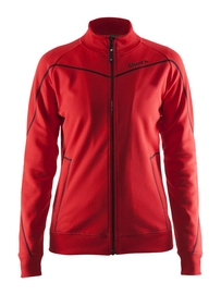 Fleecejacke Craft ITZ Sweatshirt Bright Red Damen