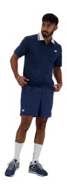 Poloshirt New Balance Tournament Polo Herren Navy