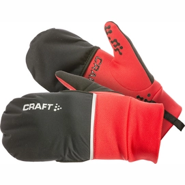 Fietshandschoen Craft Hybrid Weather Glove Bright Red