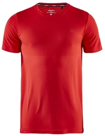 T-Shirt de Sport Craft Men Fuseknit Light RN SS Bright Red