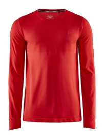 T-Shirt à Manches Longues Craft Men Fuseknit Light RN LS Bright Red